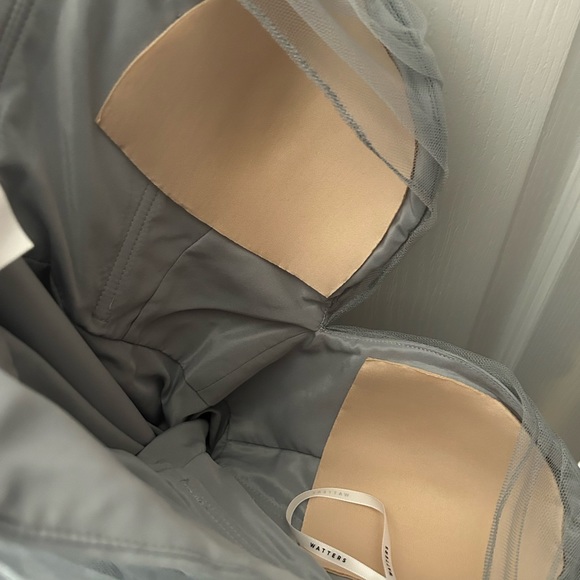 NWT Watters French blue ball gown - Picture 6 of 10